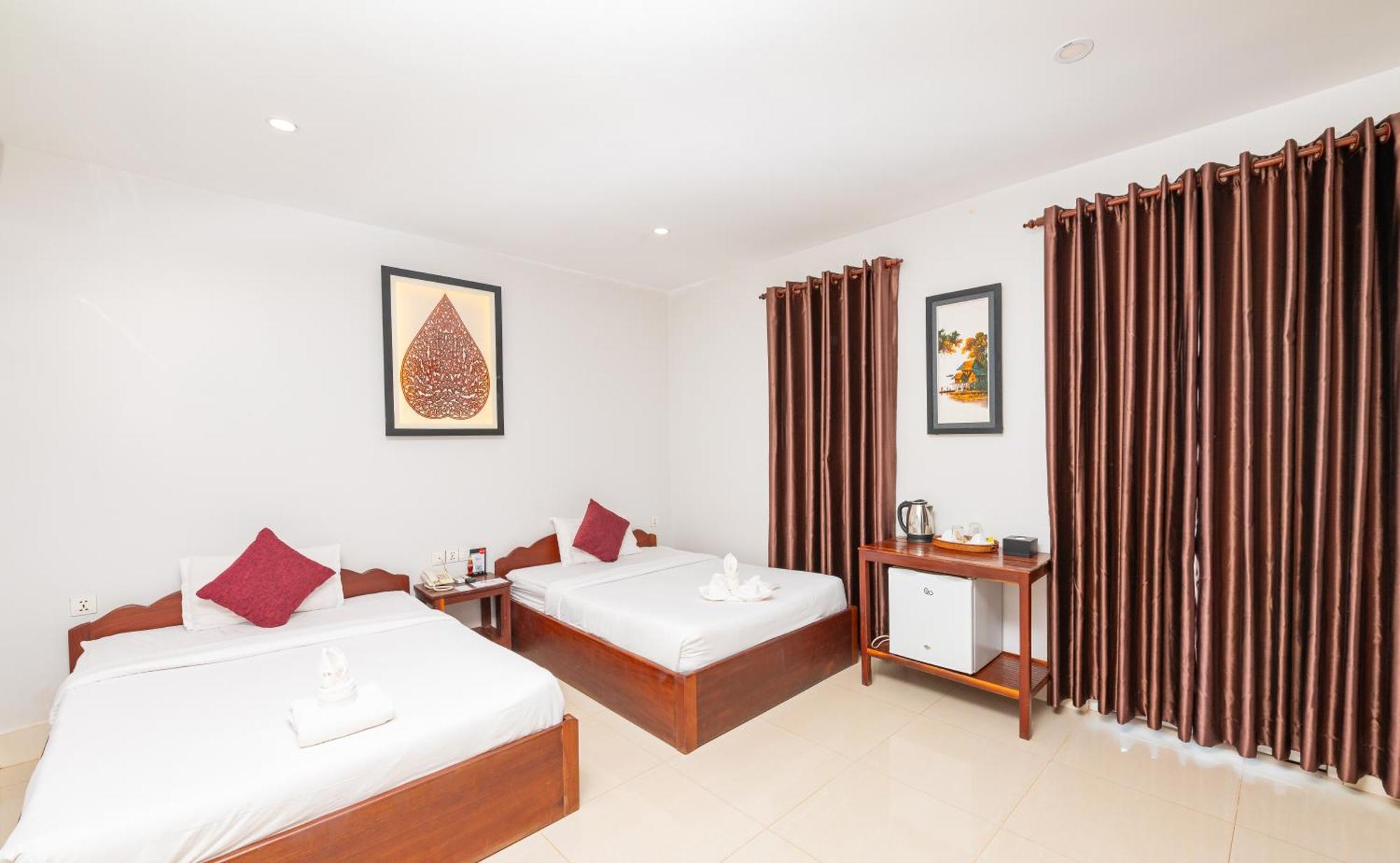סיאם ריפ Damnak Soksan Hotel מראה חיצוני תמונה