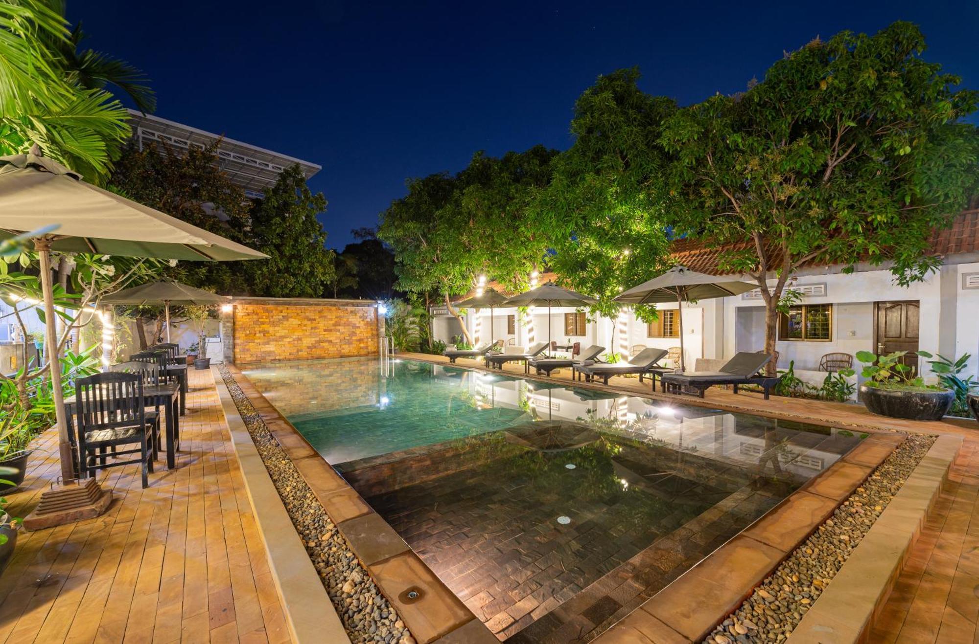 סיאם ריפ Damnak Soksan Hotel מראה חיצוני תמונה