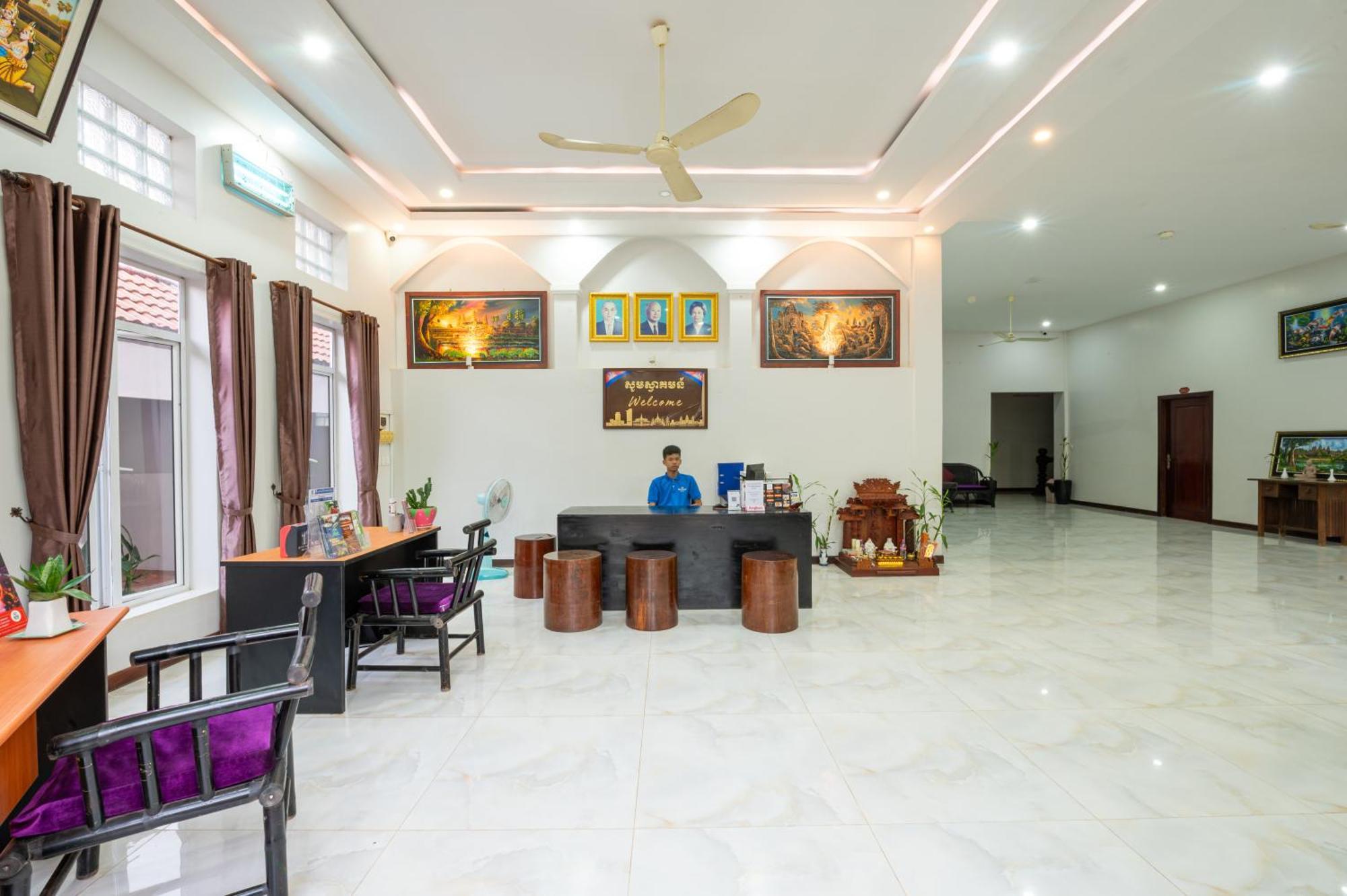 סיאם ריפ Damnak Soksan Hotel מראה חיצוני תמונה