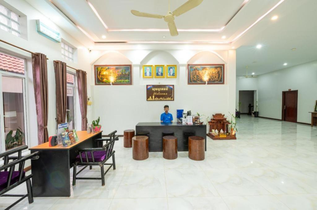 סיאם ריפ Damnak Soksan Hotel מראה חיצוני תמונה