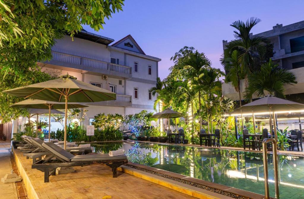 סיאם ריפ Damnak Soksan Hotel מראה חיצוני תמונה